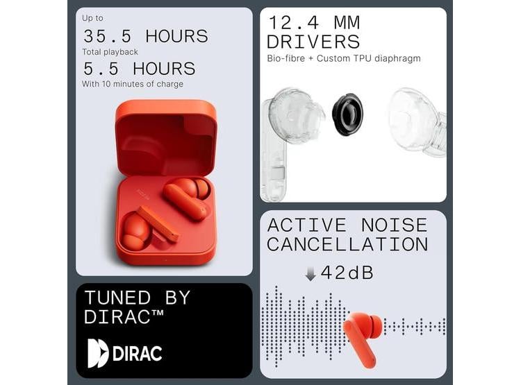 AURICULARES CMF BROTES 2A NARANJA MODEL 2025 - 3