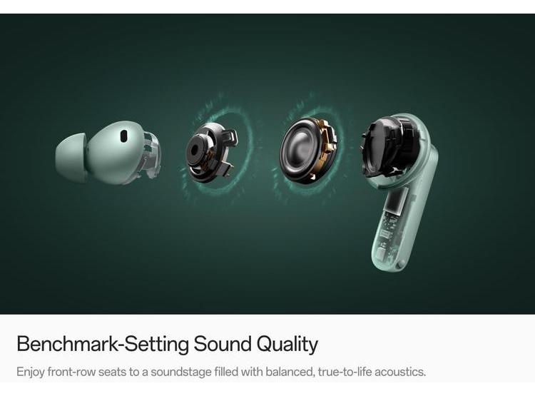 ONEPLUS BUDS 4, AURICULARES INALÁMBRICOS BLUETOOTH, GRIS TORMENTA, MODELO E513A CON CANCELACIÓN ACTIVA DE RUIDO - 10