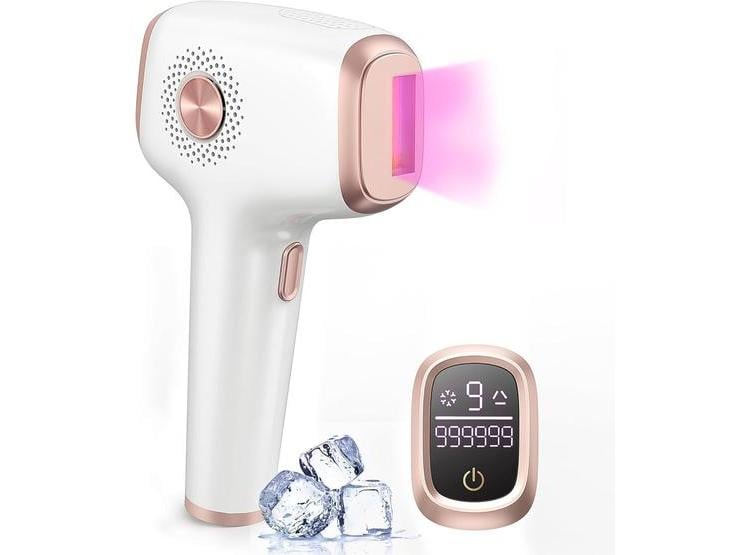 DEPILADORA IPL INNZA CON CUIDADO DE ENFRIAMIENTO POR HIELO, 999,999 FLASHES, SIN DOLOR Y RESULTADOS DURADEROS - 1
