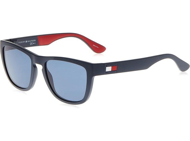 GAFAS DE SOL CUADRADAS TOMMY HILFIGER PARA HOMBRE CON PROTECCIÓN UV Y MARCO DE PLÁSTICO, INCLUYE FUNDA DE MARCA - 1