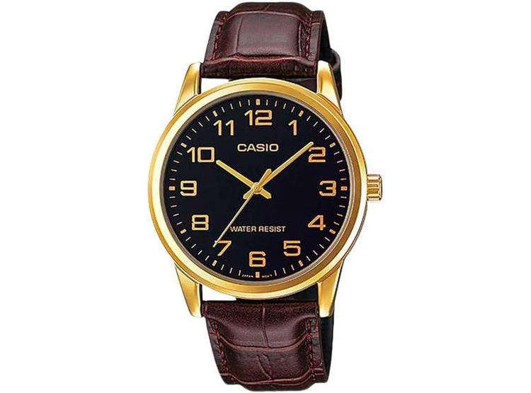 CASIO MTP-V001GL-1BUDF RELOJ DE PULSERA CON CUARZO JAPONÉS Y RESISTENCIA AL AGUA, DISEÑO ELEGANTE PARA HOMBRE - 1