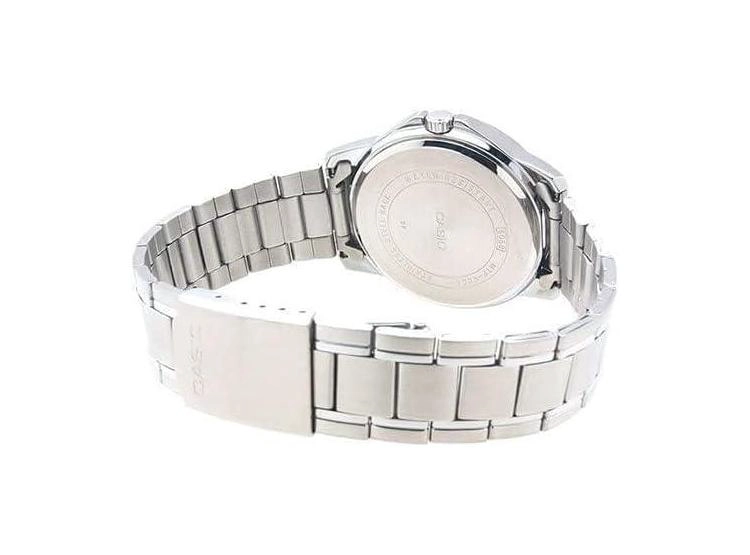 CASIO MTP-V004D-1B RELOJ DE ACERO INOXIDABLE CON ESFERA NEGRA Y MOVIMIENTO DE CUARZO JAPONÉS EFICAZ Y RESISTENTE AL AGUA - 3