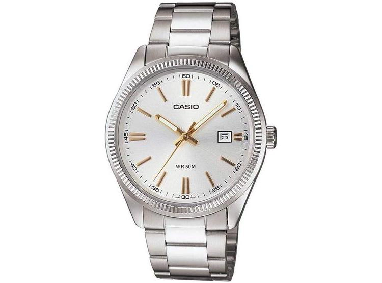 RELOJ CASIO MTP-1302D-7A2VDF PARA HOMBRE, ANALÓGICO CON CORREA DE ACERO INOXIDABLE, RESISTENTE AL AGUA - 1