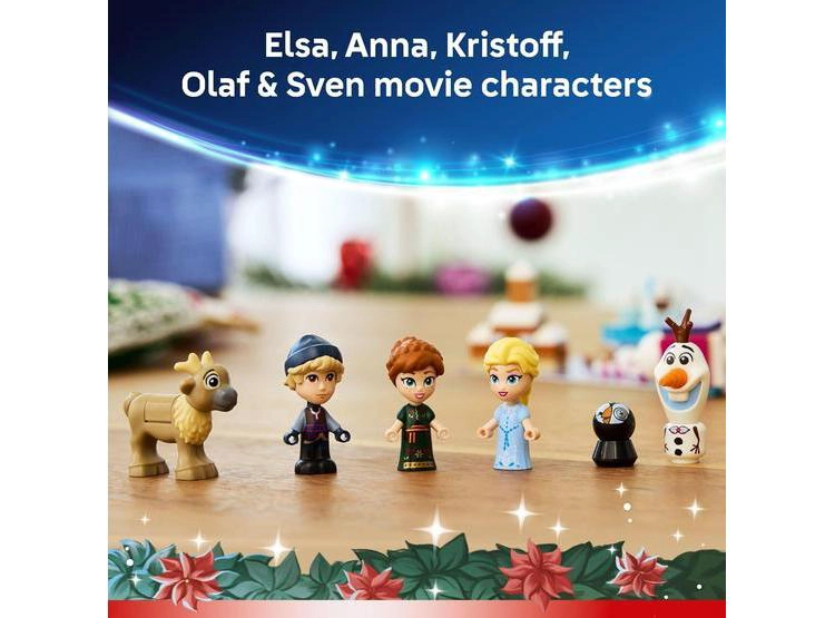 LEGO FROZEN CALENDARIO DE ADVIENTO 2025 CON MINIDOLLS DE ANA Y ELSA Y SORPRESAS PARA CONSTRUIR EN CADA DÍA - 4