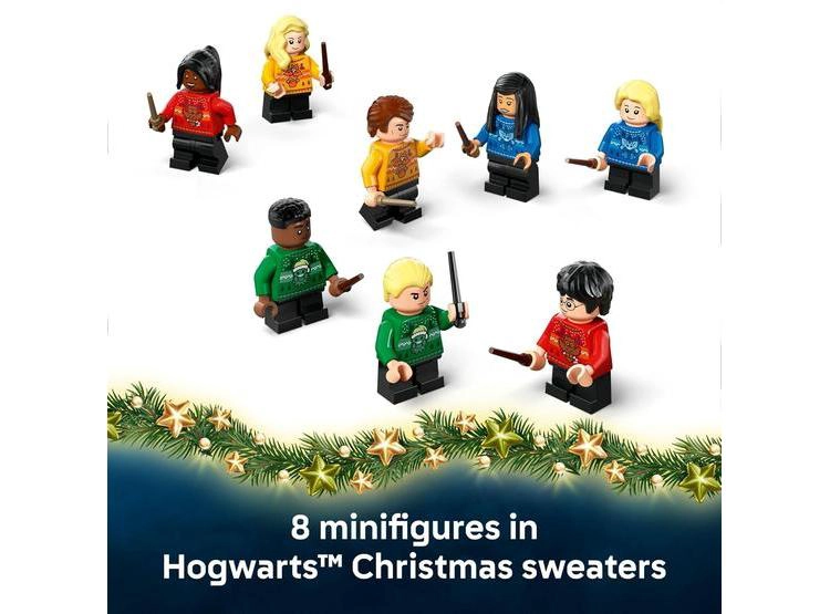 CALENDARIO DE ADVIENTO LEGO HARRY POTTER 2025 CON 24 SORPRESAS, INCLUYE FIGURAS DE HARRY, DRACO Y LUNA, IDEAL PARA NAVIDAD - 4