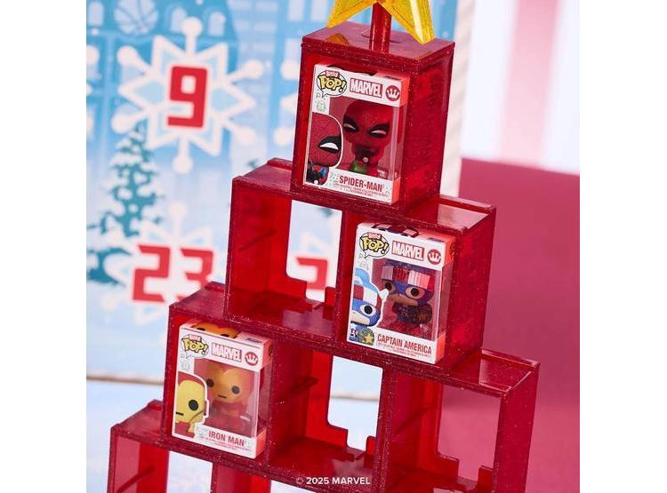 CALENDARIO FUNKO POP BITTY MARVEL - 24 DÍAS DE MINI FIGURAS COLECCIONABLES, IDEAL PARA REGALOS Y SORPRESAS - 4