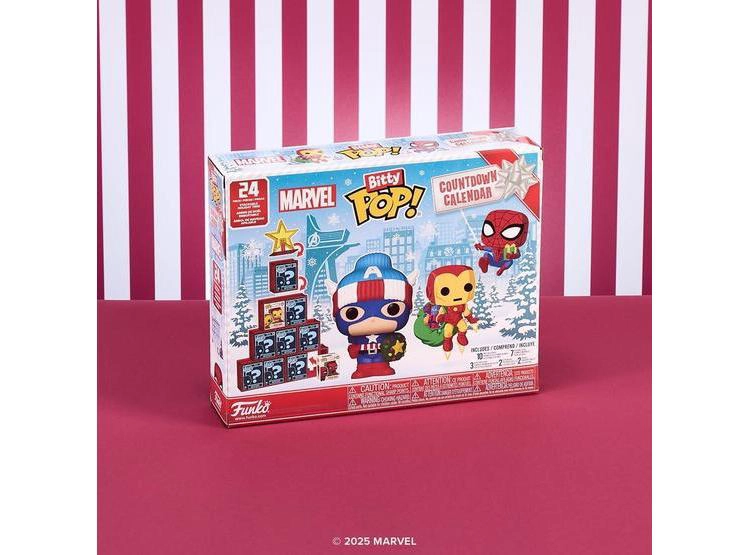 CALENDARIO FUNKO POP BITTY MARVEL - 24 DÍAS DE MINI FIGURAS COLECCIONABLES, IDEAL PARA REGALOS Y SORPRESAS - 8