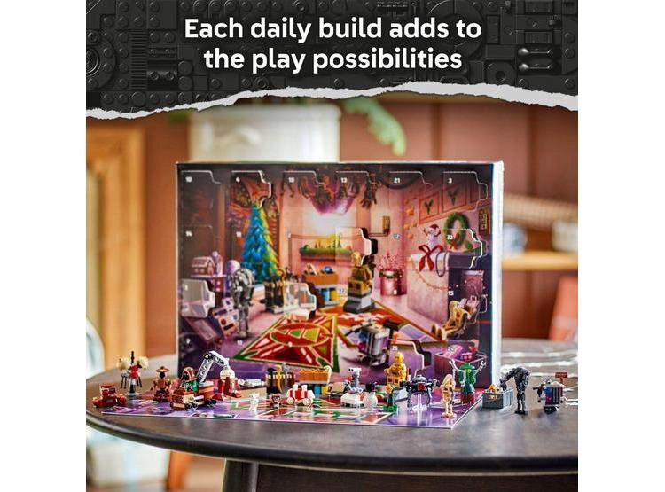 CALENDARIO DE ADVIENTO LEGO STAR WARS 2025 CON 24 SORPRESAS PARA NIÑOS DE 6 AÑOS, INCLUYE MINIFIGURAS C-3PO Y BB-8 - 3