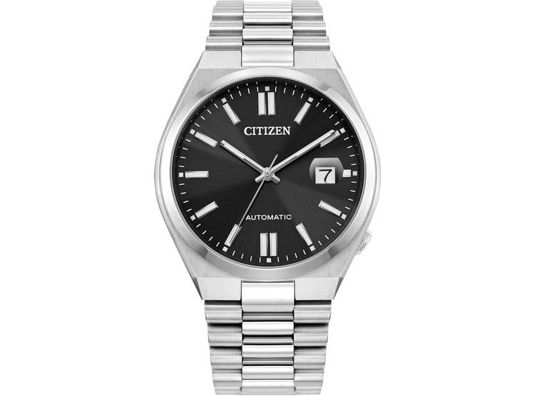 CITIZEN RELOJ SPORT TSUYOSA AUTOMÁTICO CON PULSERA Y CAJA DE ACERO INOXIDABLE PLATEADO, RESISTENTE AL AGUA - 1