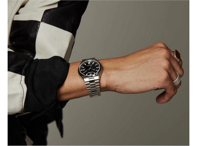 CITIZEN RELOJ SPORT TSUYOSA AUTOMÁTICO CON PULSERA Y CAJA DE ACERO INOXIDABLE PLATEADO, RESISTENTE AL AGUA - 4