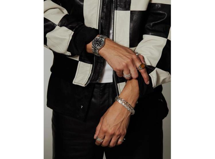 CITIZEN RELOJ SPORT TSUYOSA AUTOMÁTICO CON PULSERA Y CAJA DE ACERO INOXIDABLE PLATEADO, RESISTENTE AL AGUA - 5