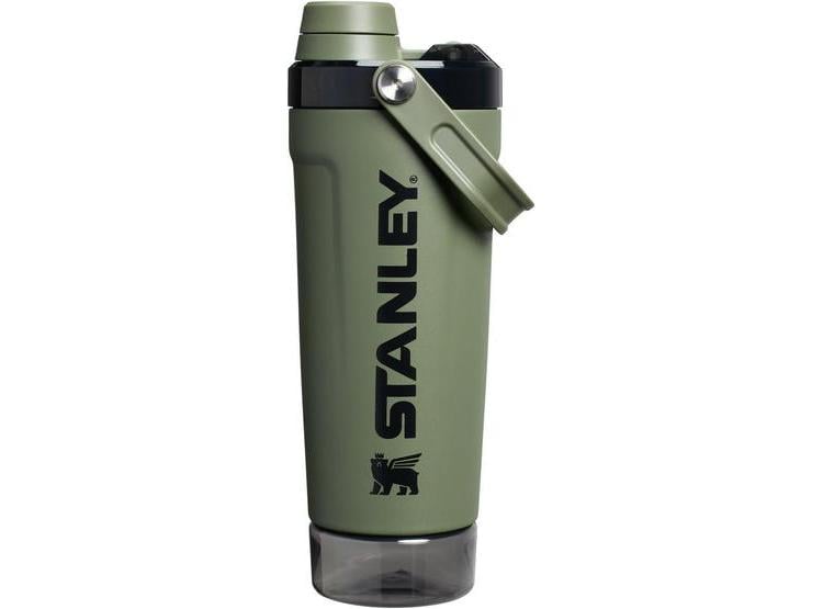 STANLEY ACTIVATE BOTELLA AGITADORA ACERO INOXIDABLE CON ALMACENAMIENTO Y TAPA DE FLUJO RÁPIDO A PRUEBA DE FUGAS - 1