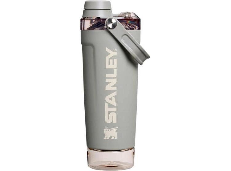 STANLEY ACTIVATE - BOTELLA AGITADORA DE ACERO INOXIDABLE A PRUEBA DE FUGAS, CON BASE DE ALMACENAMIENTO Y TAPA DE FLUJO RÁPIDO - 1