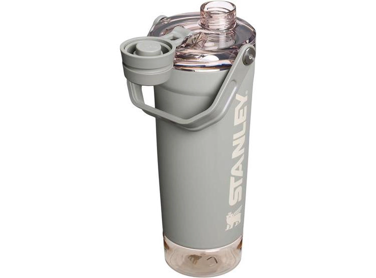 STANLEY ACTIVATE - BOTELLA AGITADORA DE ACERO INOXIDABLE A PRUEBA DE FUGAS, CON BASE DE ALMACENAMIENTO Y TAPA DE FLUJO RÁPIDO - 2
