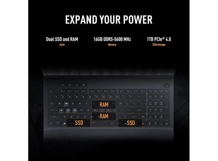ASUS TUF GAMING F16 16' 16:10 COREI7 16GB 1TB SSD RTX 5050 - 8