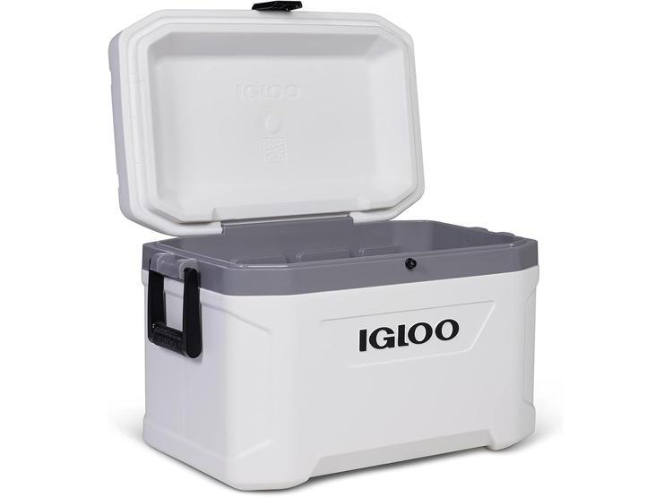 HIELERA PORTÁTIL IGLOO MARINE, AISLADA Y RESISTENTE. PERFECTA PARA PESCA, CAMPING Y ACTIVIDADES AL AIRE LIBRE - 3