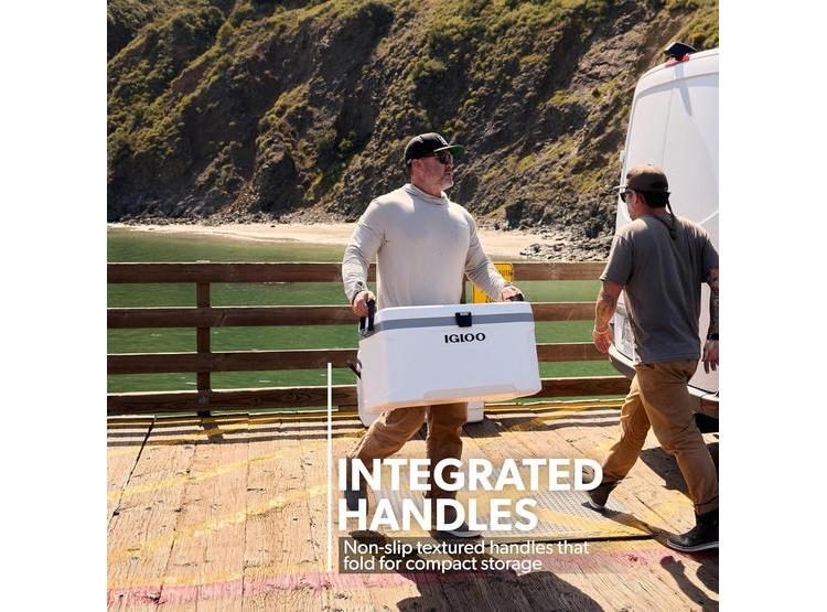IGLOO COOLERS MARINE SERIES, HIELERA AISLADA PORTÁTIL IDEAL PARA PESCA, CAMPISMO Y NAVEGACIÓN - 2