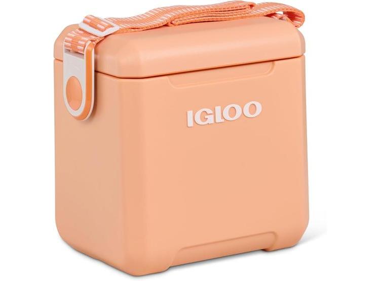 IGLOO ENFRIADOR ESTILO PICNIC, CAPACIDAD 11 CUARTOS, AISLADO, CON CORREA AJUSTABLE Y RESISTENTE A FUGAS - 1