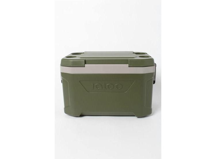 NEVERA PORTÁTIL IGLOO SPORTSMAN LATITUDE 52 PARA CAMPING Y PESCA, DISEÑO RESISTENTE, CAPACIDAD 49 LITROS EN VERDE - 3