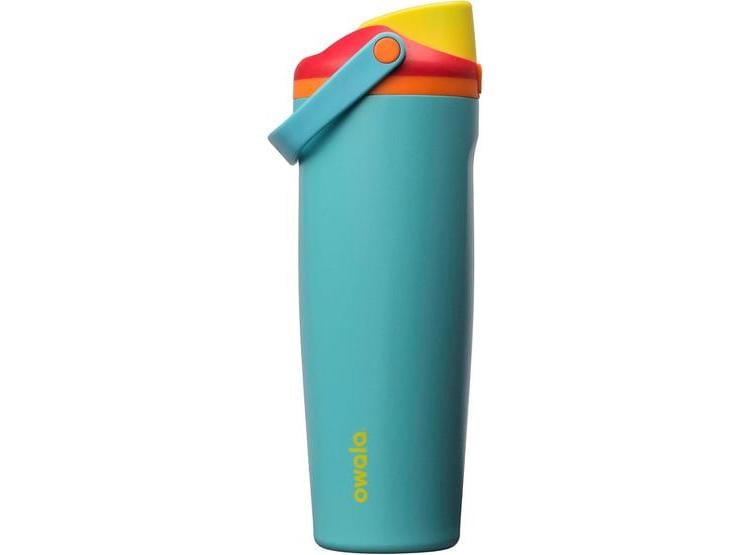OWALA FREESIP SWAY BOTELLA DE AGUA AISLADA DE ACERO INOXIDABLE CON BOQUILLA 2 EN 1 Y ASA DE TRANSPORTE - 1