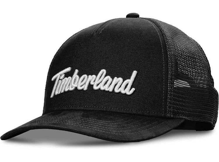 GORRA DE CAMIONERO TIMBERLAND PARA HOMBRE, AJUSTABLE, PARTE TRASERA DE MALLA Y RESISTENTE SARGA DE ALGODÓN - 1