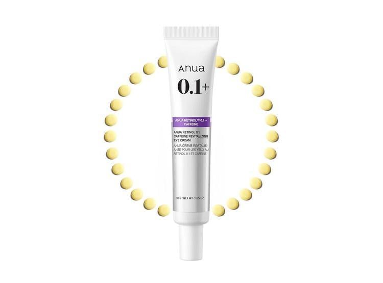 ANUA CREMA DE OJOS REVITALIZANTE CON RETINOL 0.1% CAFEÍNA NIACINAMIDA 30G - 1