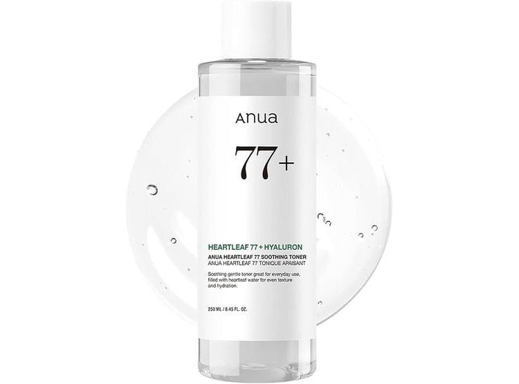 ANUA HEARTLEAF 77 TÓNICO, CUIDADO CALMANTE, REFRESCANTE E HIDRATANTE, VEGANO Y LIBRE DE CRUELDAD, PH 5.5, 250ML - 1