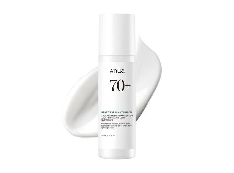 HIDRATANTE FACIAL ANUA HEARTLEAF CON ÁCIDO HIALURÓNICO PARA PIEL SENSIBLE 200ML - 1