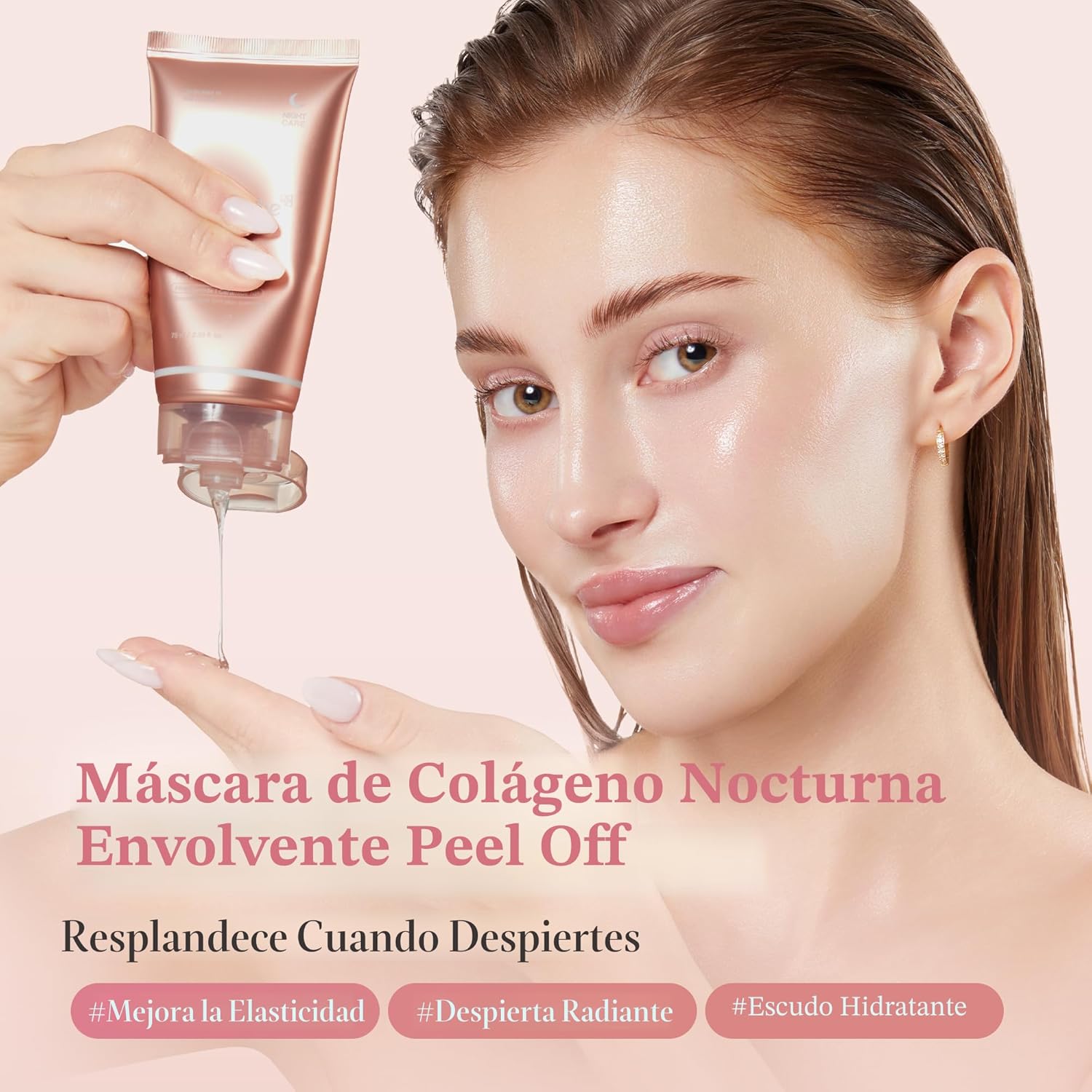 MÁSCARA DE COLÁGENO MEDICUBE PARA ELASTICIDAD, HIDRATACIÓN Y REDUCCIÓN DE FLACIDEZ CON COLÁGENO HIDROLIZADO 75ML - 3
