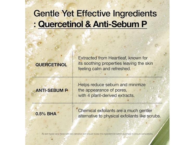 ANUA HEARTLEAF ESPUMA LIMPIADORA CON QUERCETINOL Y BHA 150ML - 5