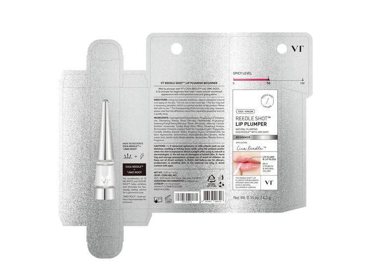 VT COSMETICS REEDLE SHOT BRILLO LABIAL TRANSPARENTE HIDRATANTE Y VOLUMINIZADOR CON MICROAGUJAS PARA LABIOS SUAVES - 7