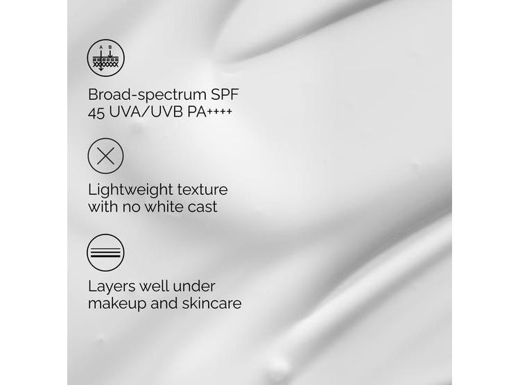THE ORDINARY PROTECTOR SOLAR SPF 45 EN SUERO HIDRATANTE, PROTECCIÓN UVA/UVB, NO COMEDOGÉNICO, SIN RESIDUO BLANCO - 2