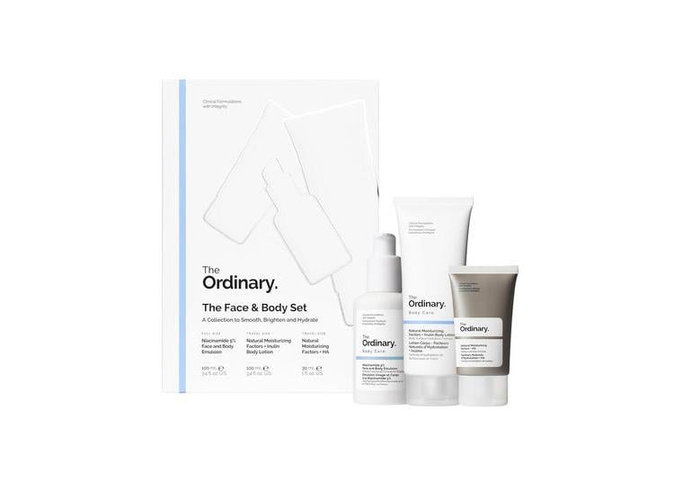 SET THE ORDINARY DE CUIDADO FACIAL Y CORPORAL DIARIO, EMULSIÓN Y LOCIÓN CON NIACINAMIDA E HIDRATANTES NATURALES - 1