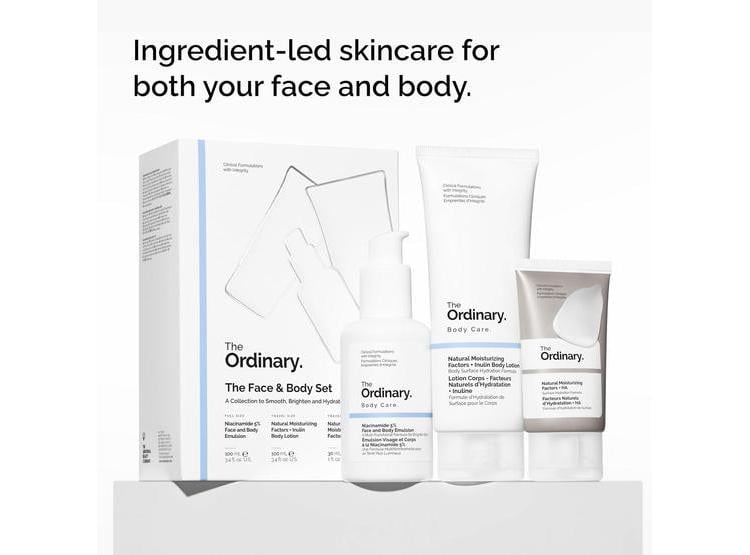 SET THE ORDINARY DE CUIDADO FACIAL Y CORPORAL DIARIO, EMULSIÓN Y LOCIÓN CON NIACINAMIDA E HIDRATANTES NATURALES - 5