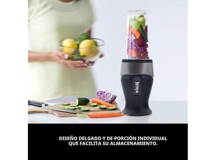LICUADORA NINJA 700W, IDEAL PARA BATIDOS Y ALIMENTOS CONGELADOS. CON TECNOLOGÍA DE PULSO Y 2 VASOS CON TAPAS - 3