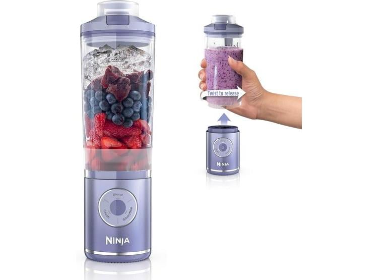 NINJA BLAST MAX LICUADORA PORTÁTIL INALÁMBRICA CON VASO EXTRAÍBLE PARA BATIDOS, MEZCLA POTENTE Y FUNCIONES INTELIGENTES - 1