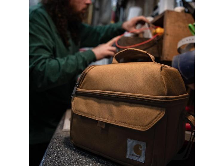 LONCHERA CARHARTT CON COMPARTIMENTOS PARA 12 LATAS, TOTALMENTE AISLADA Y RESISTENTE, PERFECTA PARA CUALQUIER AVENTURA - 7