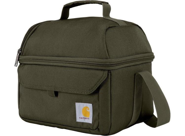 CARHARTT CAJA DE ALMUERZO DE DOS COMPARTIMENTOS, AISLADA Y DURADERA PARA HOMBRES Y MUJERES, IDEAL PARA VIAJES - 1