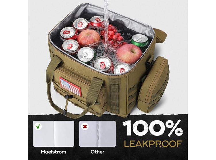 MAELSTROM LONCHERA TÁCTICA MODERNA, IDEAL PARA HOMBRES Y MUJERES, BOLSA DE ALMUERZO DURADERA CON BOLSAS MOLLE - 2
