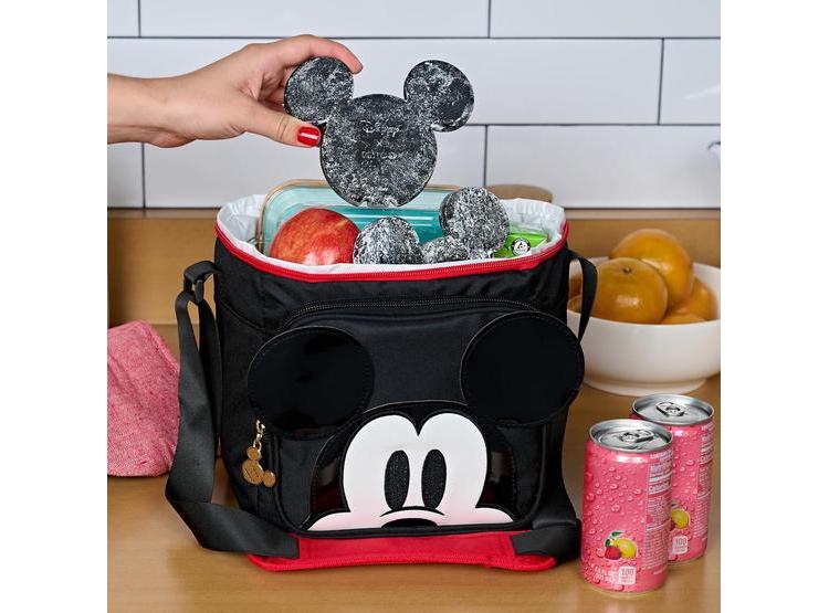 IGLOO BOLSA DE ALMUERZO DISNEY, AISLANTE Y RESISTENTE A FUGAS, CORREA DE HOMBRO, CAPACIDAD PARA 9 LATAS - 4