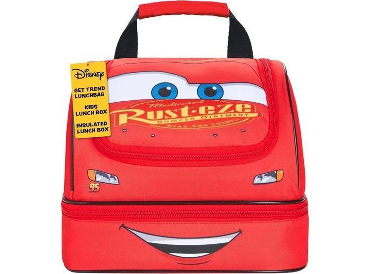 LONCHERA AISLADA GET TREND DISNEY CARS LIGHTNING MCQUEEN PARA NIÑOS, TRABAJO Y VIAJES - 1