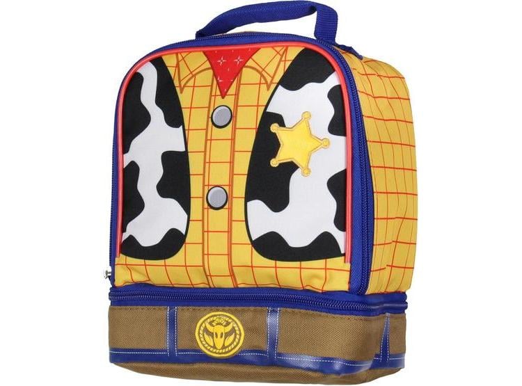 BOLSA DE ALMUERZO WOODY DE TOY STORY CON DOBLE COMPARTIMIENTO Y AISLAMIENTO TÉRMICO, DISEÑO DE PERSONAJE - 1