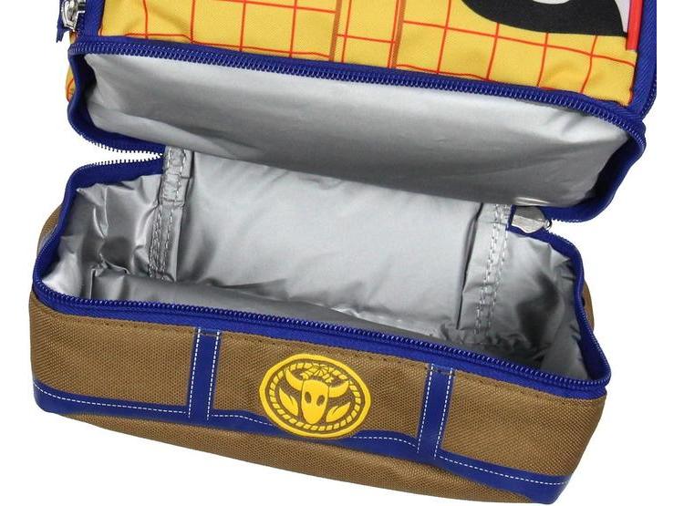 BOLSA DE ALMUERZO WOODY DE TOY STORY CON DOBLE COMPARTIMIENTO Y AISLAMIENTO TÉRMICO, DISEÑO DE PERSONAJE - 3