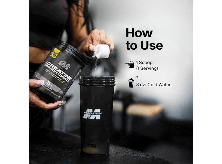MUSCLETECH CREATINA MONOHIDRATO MICRONIZADA SIN SABOR PARA RECUPERACIÓN Y AUMENTO MUSCULAR, 80 DOSIS - 7