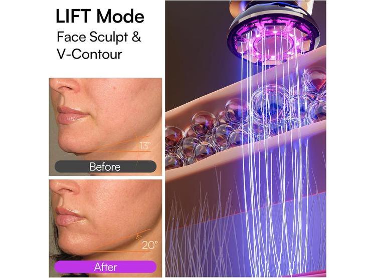 TERAPIA DE LUZ ROJA 3 EN 1 INIA, DISPOSITIVO PARA LIFTING, REAFIRMACIÓN E INFUSIÓN DE LA PIEL EN ROSTRO Y CUELLO - 4