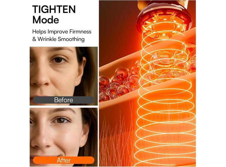 TERAPIA DE LUZ ROJA 3 EN 1 INIA, DISPOSITIVO PARA LIFTING, REAFIRMACIÓN E INFUSIÓN DE LA PIEL EN ROSTRO Y CUELLO - 5