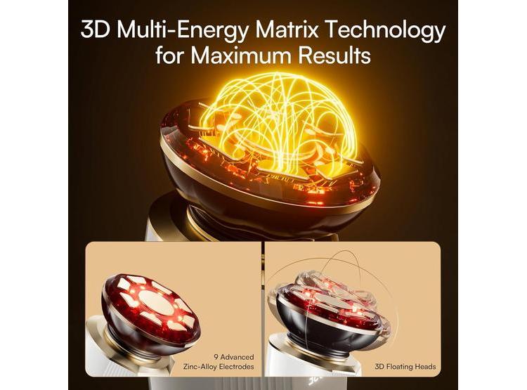 TERAPIA DE LUZ ROJA 3 EN 1 INIA, DISPOSITIVO PARA LIFTING, REAFIRMACIÓN E INFUSIÓN DE LA PIEL EN ROSTRO Y CUELLO - 7