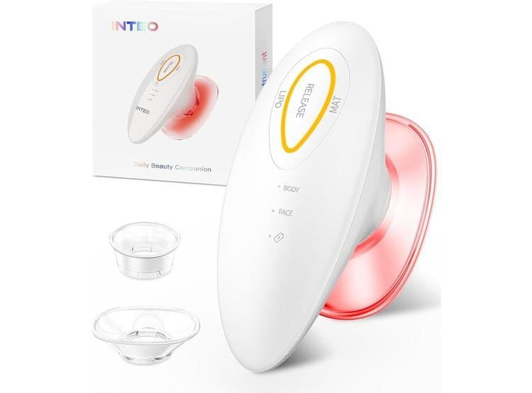 INTEO MÁQUINA 3 EN 1: DISPOSITIVO PARA CONTORNEAR CUERPO Y CARA CON TERAPIA DE LUZ ROJA - 1