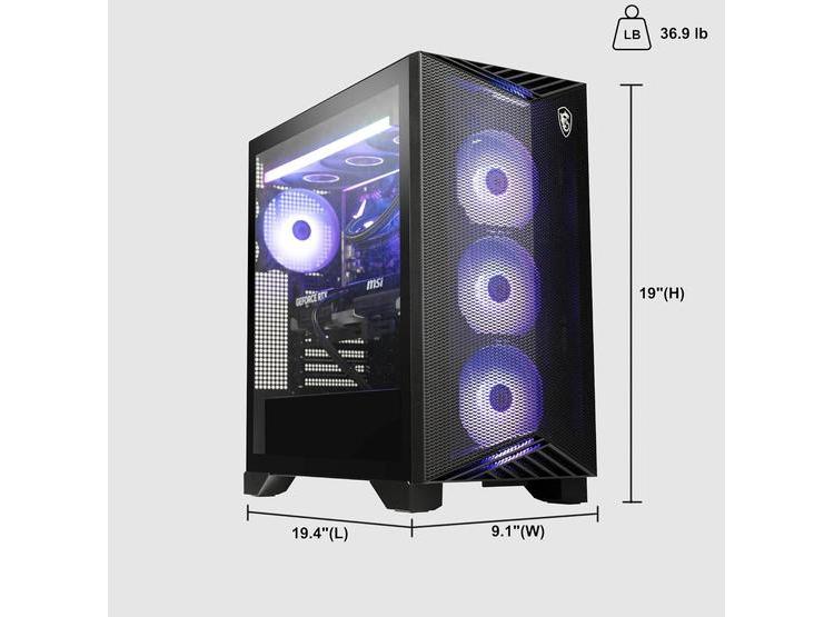 PC DE JUEGOS MSI AEGIS ZS2, RYZEN 9, 32GB RAM, 4TB SSD, RTX 5070 CON REFRIGERACIÓN LÍQUIDA Y WIN11 - 6