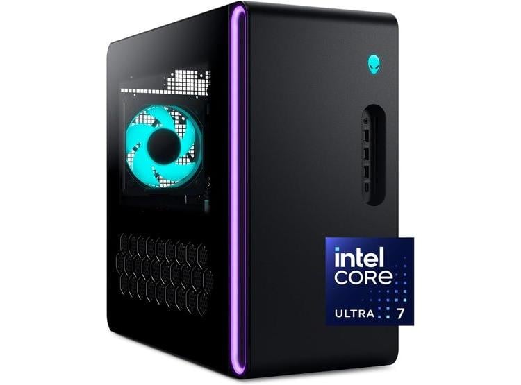 ALIENWARE AURORA GAMING DESKTOP: INTEL CORE ULTRA 7, GEFORCE RTX 5060TI, 16GB RAM, 1TB SSD, PSU PLATINO - 1